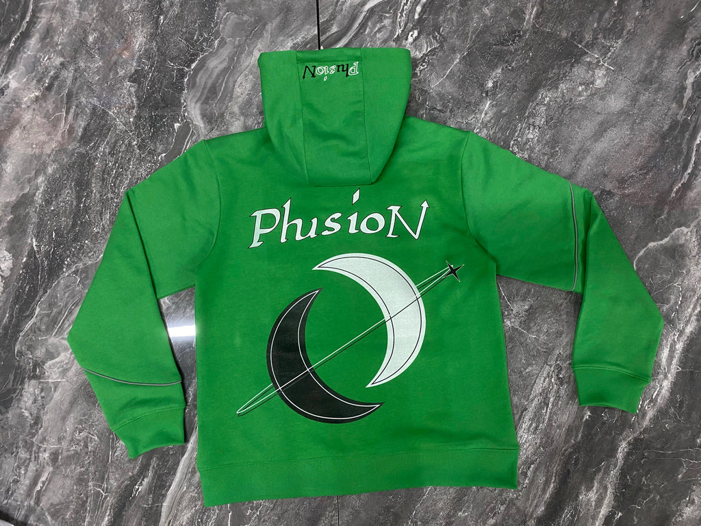 Green Zip-Up