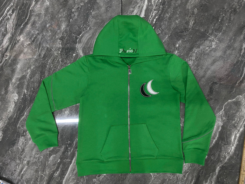 Green Zip-Up